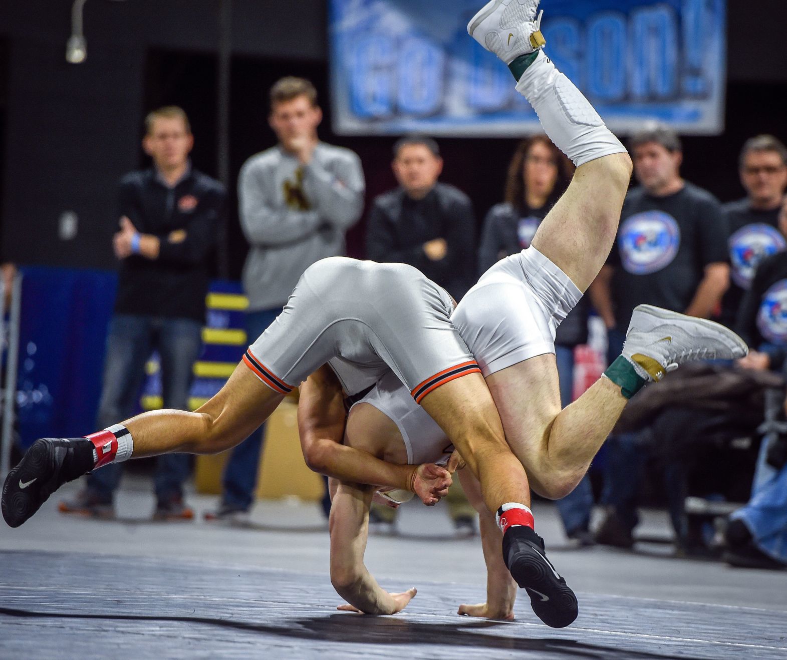 Day two of the wrestling tournament